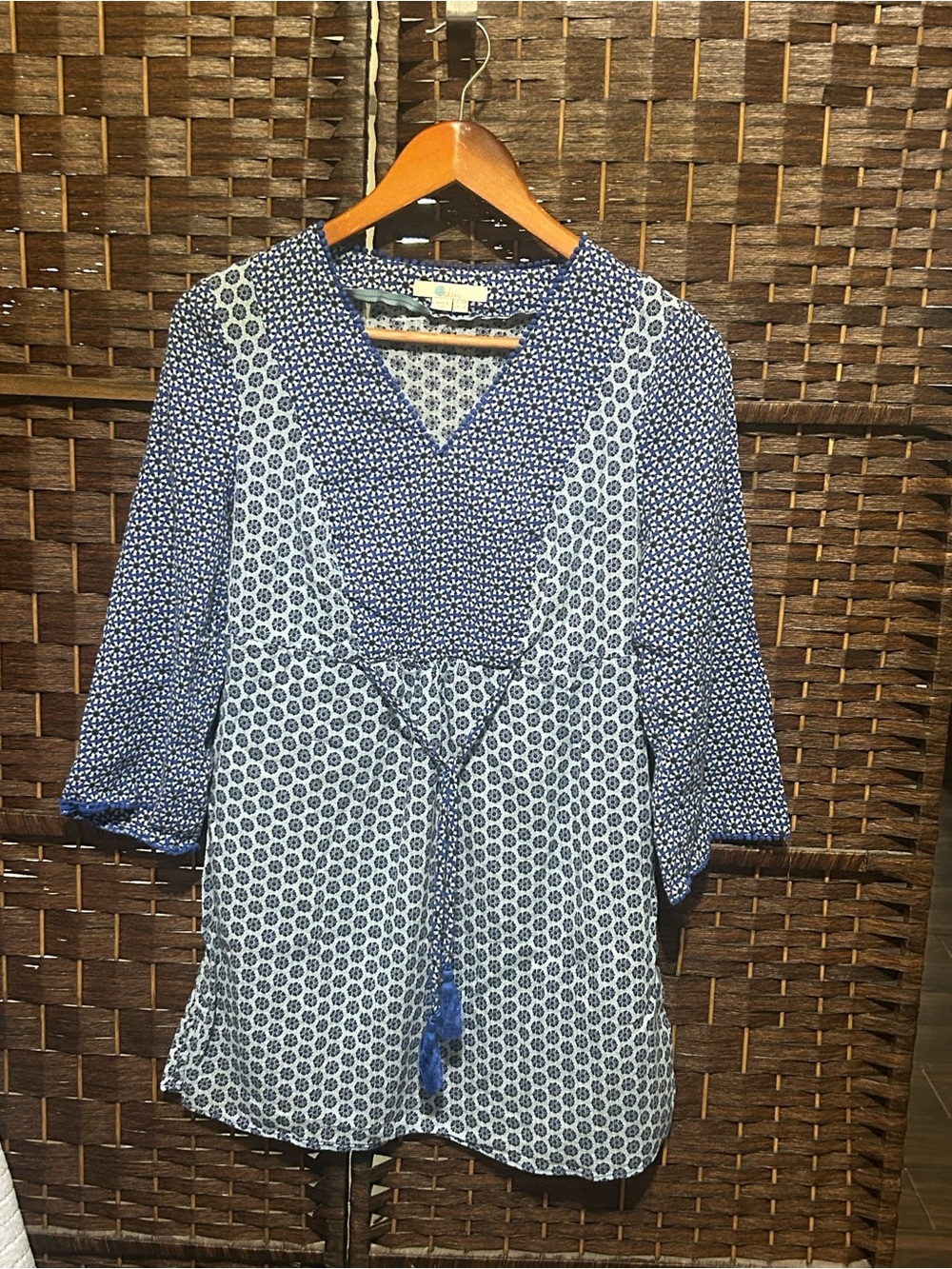 Women’s Boden Sasha 100% Cotton Kaftan Size 6